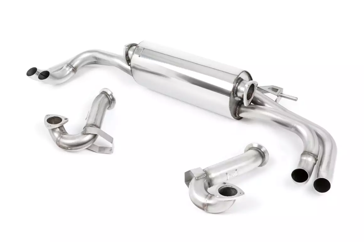 Cat-Back Exhaust System - Uses OE Trims - V10 5.2 FSI Quattro Coupe and Spyder (excludes V10 Plus Models)