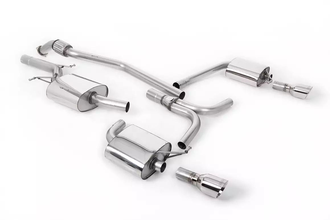 Cat-Back Exhaust System - 2.0 TFSI 2WD and Quattro