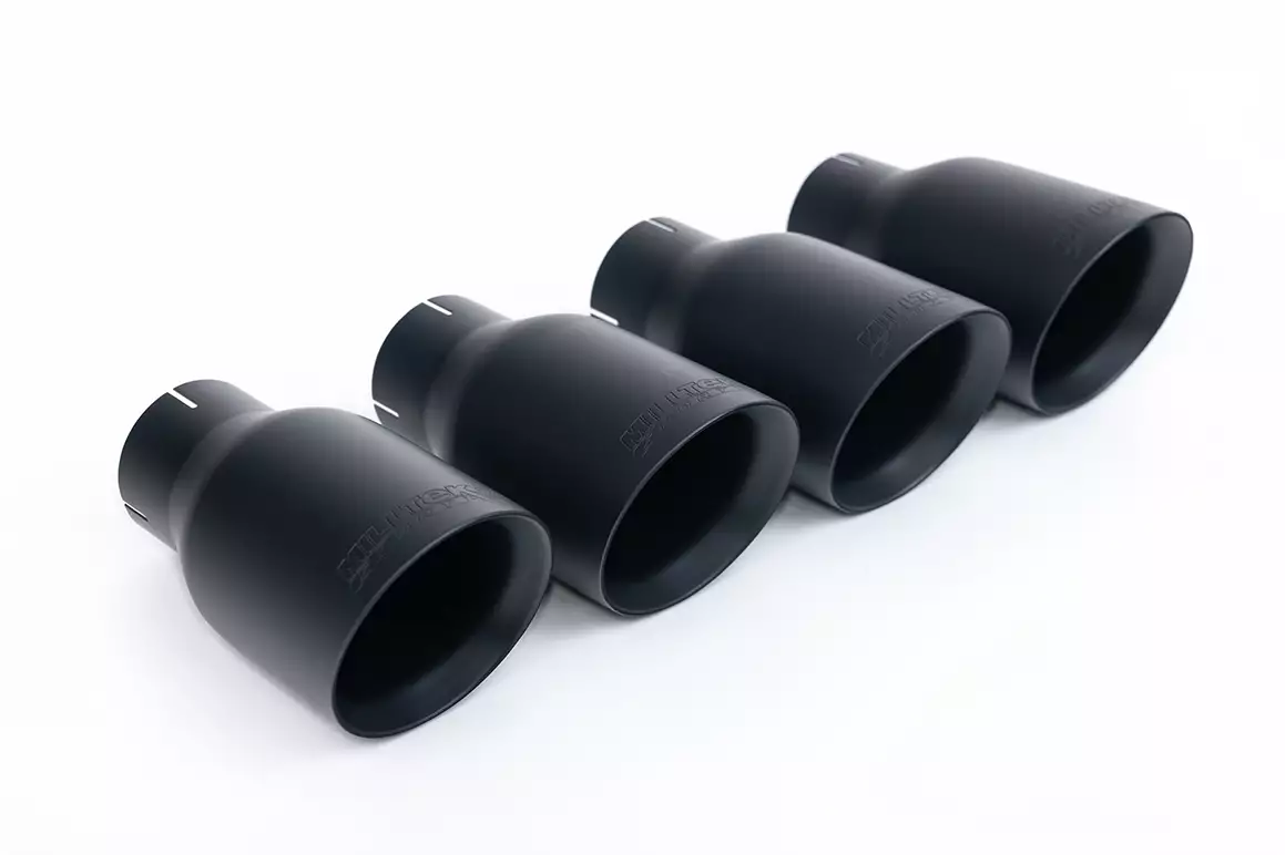 Resonated Turbo-Back Exhaust System with Hi-Flow Sports Catalyst - 2.0 TFSI Quattro 3-Door 8V/8V.2 (Non-GPF Models Only)