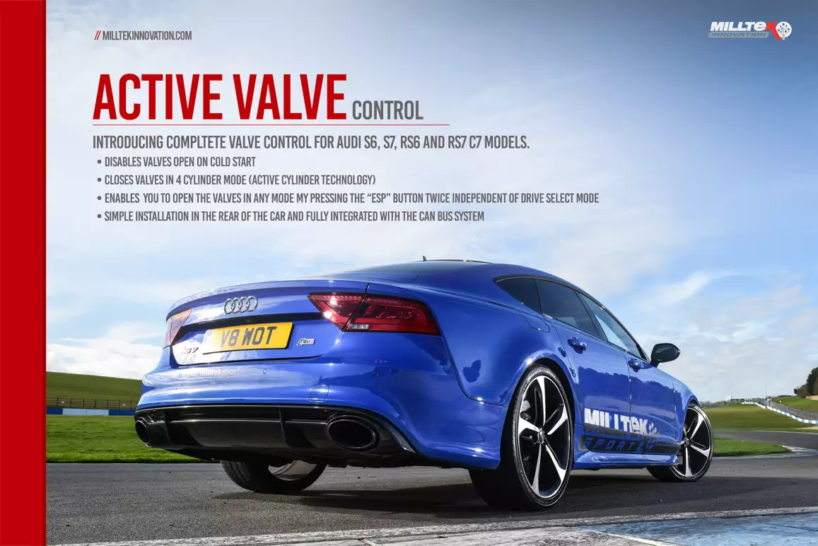 Active Valve Control System - S4 3.0 Turbo V6 B9/9.5