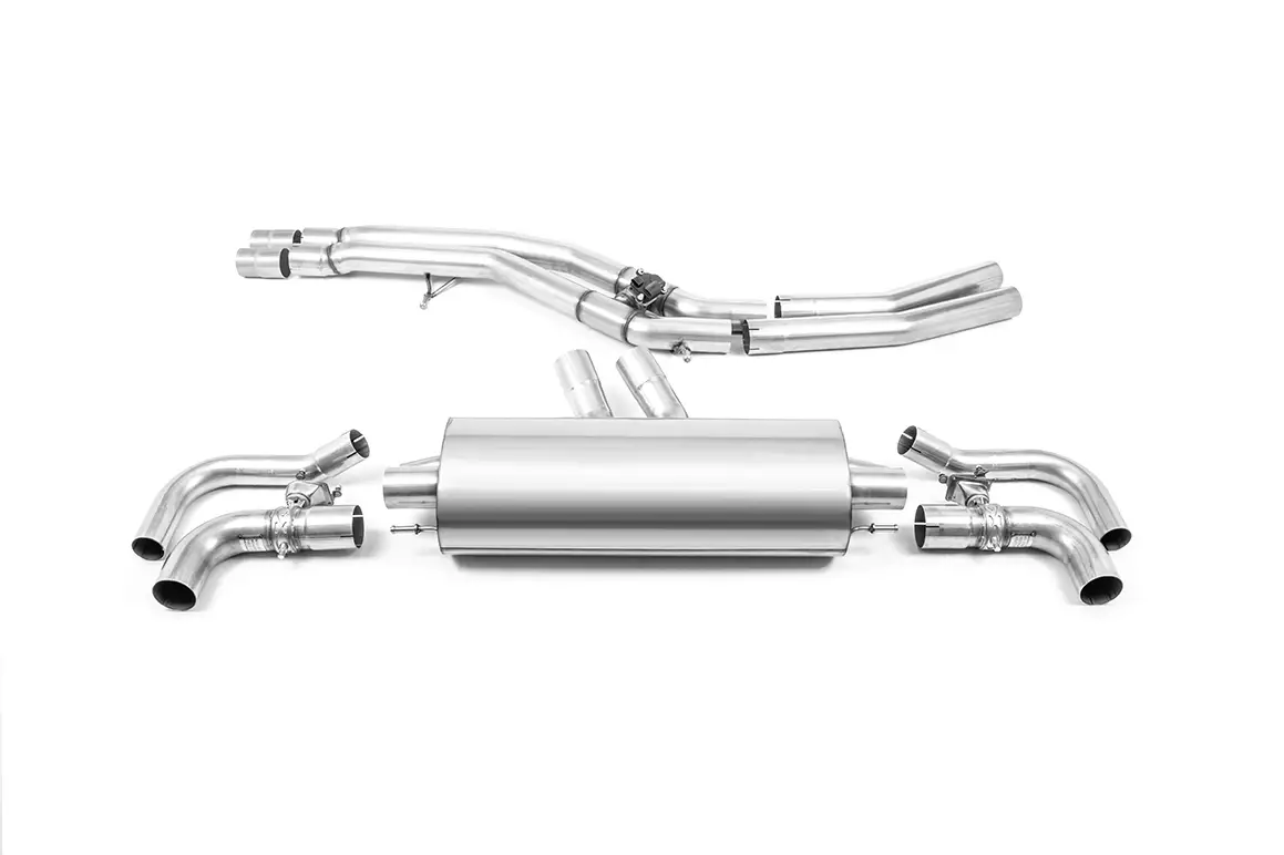 Front Pipe/OPF Back Exhaust - RSQ8 4.0 V8 Bi-Turbo