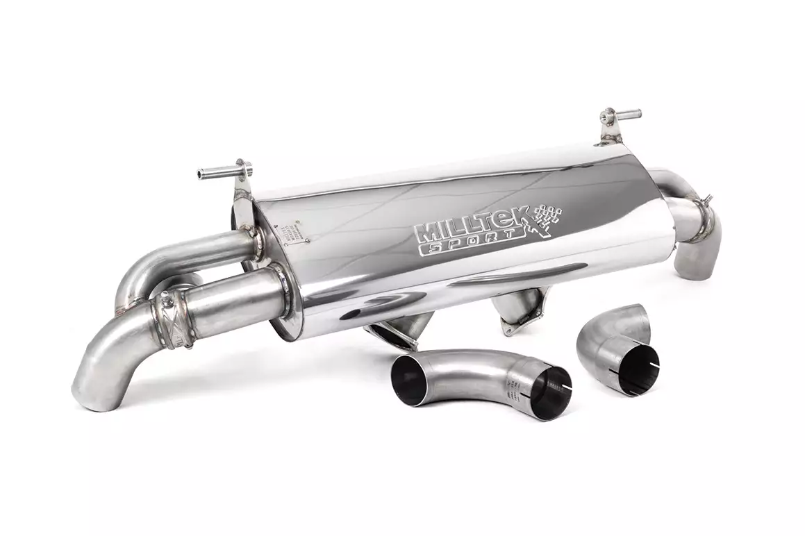OPF/GPF Back Exhaust System - Uses OE Trims - V10 5.2L Gen 2 (OPF/GPF Models Only)