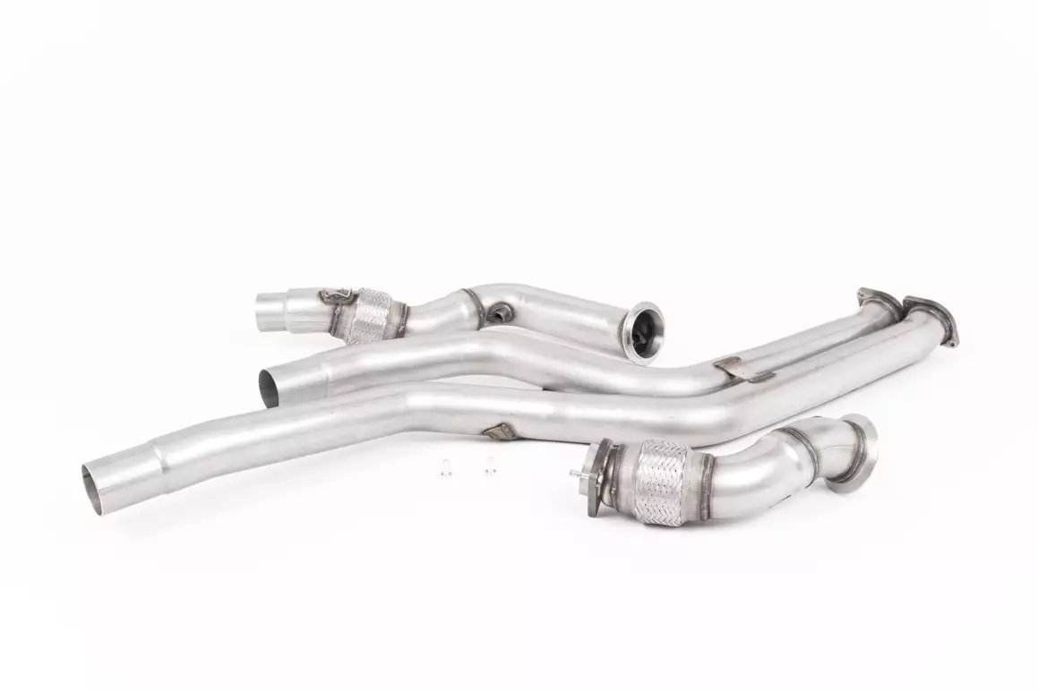 Large Bore Downpipes (For Milltek Cat-back) - M2 Competition Coupe (F87)