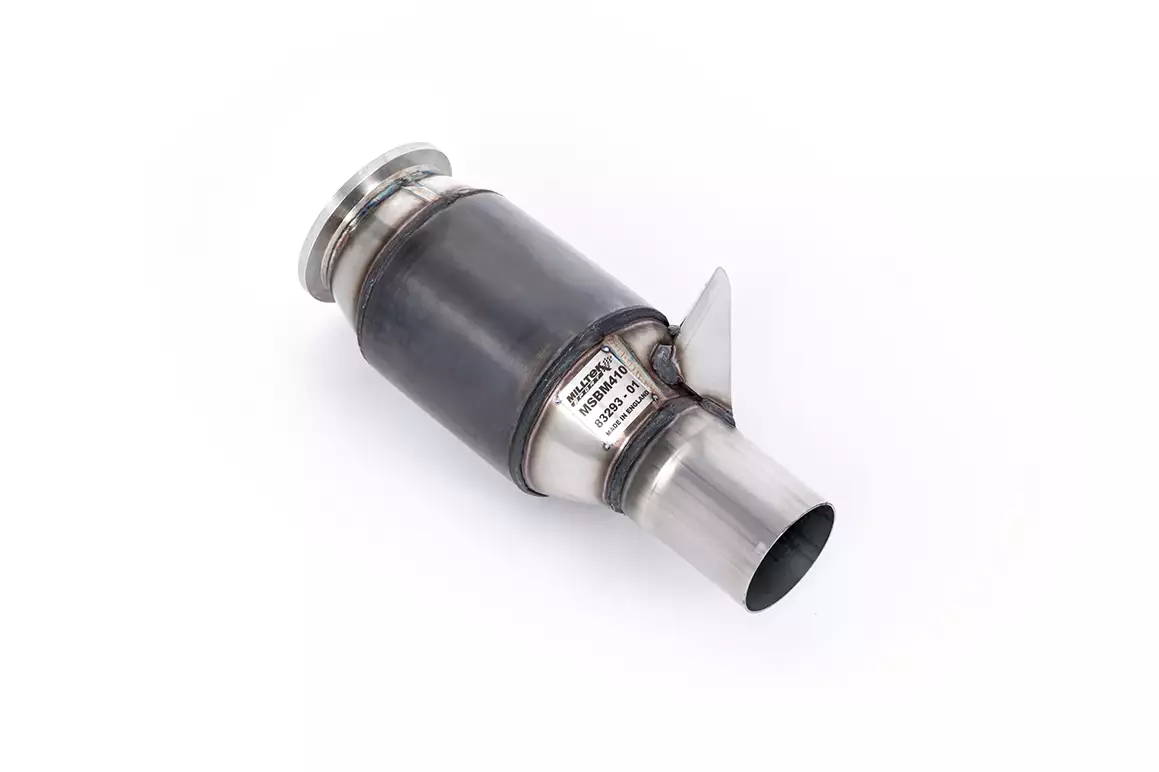Large Bore Downpipe and Hi-Flow Sports Cat - Fits OE and Milltek Sport Cat Back Systems - 1.5T Hybrid