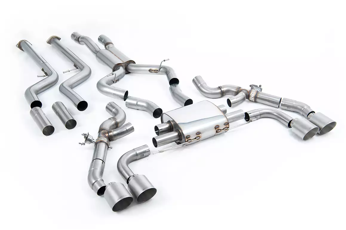 OPF/GPF Back / Downpipe Back Exhaust System - X4M / X4M Comp (G02) 3.0 ( S58 Engine - LCI only)