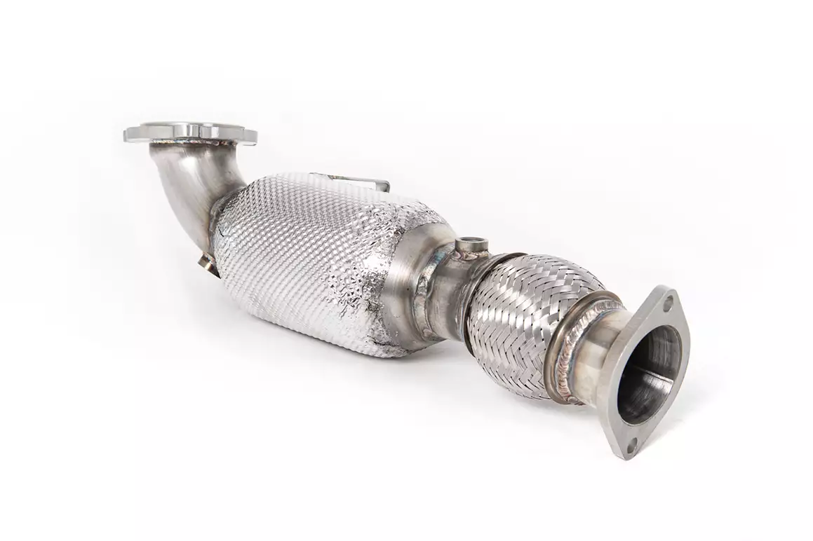 Large Bore Downpipe (For Milltek Cat-Back) - Mk7/Mk7.5 ST 1.6 litre EcoBoost 182PS & ST200