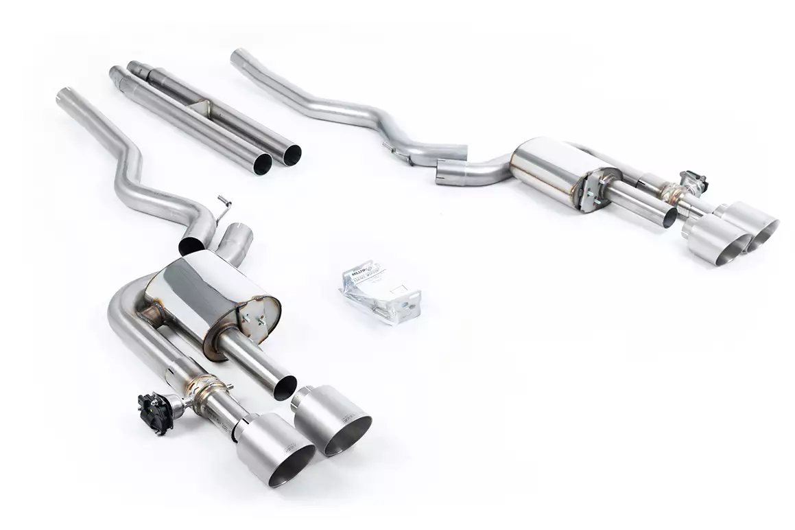 Active Valved Cat Back System - 5.0 V8