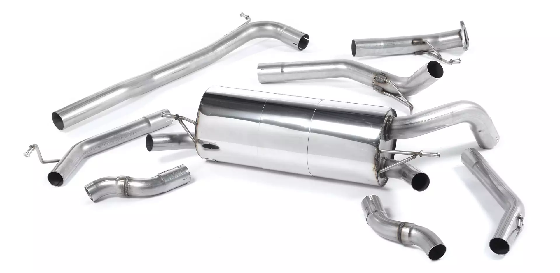 Non-Resonated Cat-Back Exhaust System - Type R 2.0 i-VTEC FN2