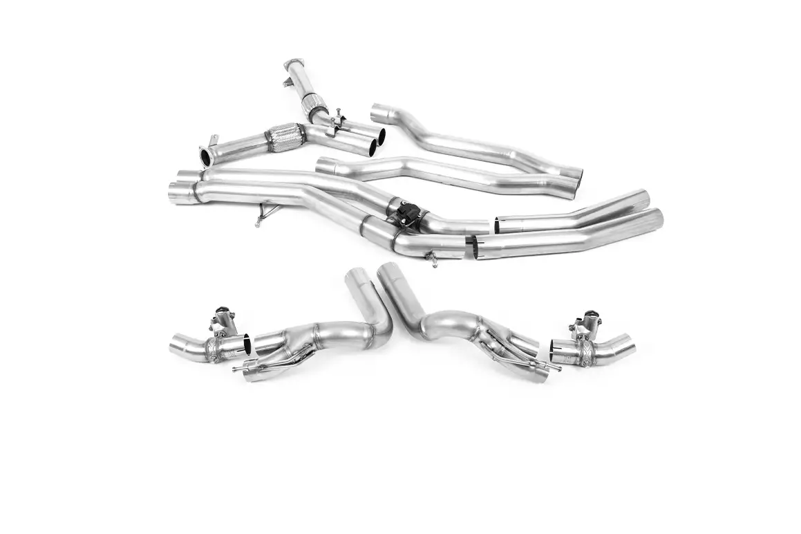 OPF Back Exhaust System with Active Centre - 4.0 Twin Turbo V8 650PS