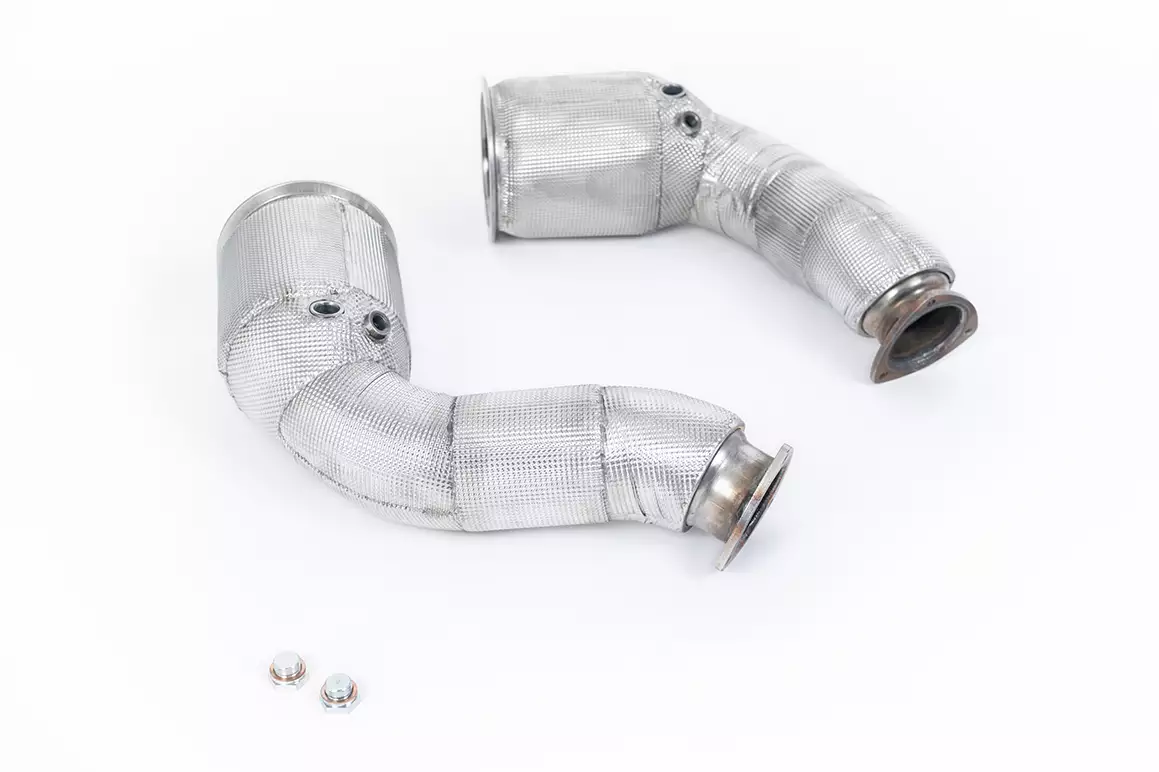 Large-bore Downpipes - 4.0 Twin Turbo V8 650PS