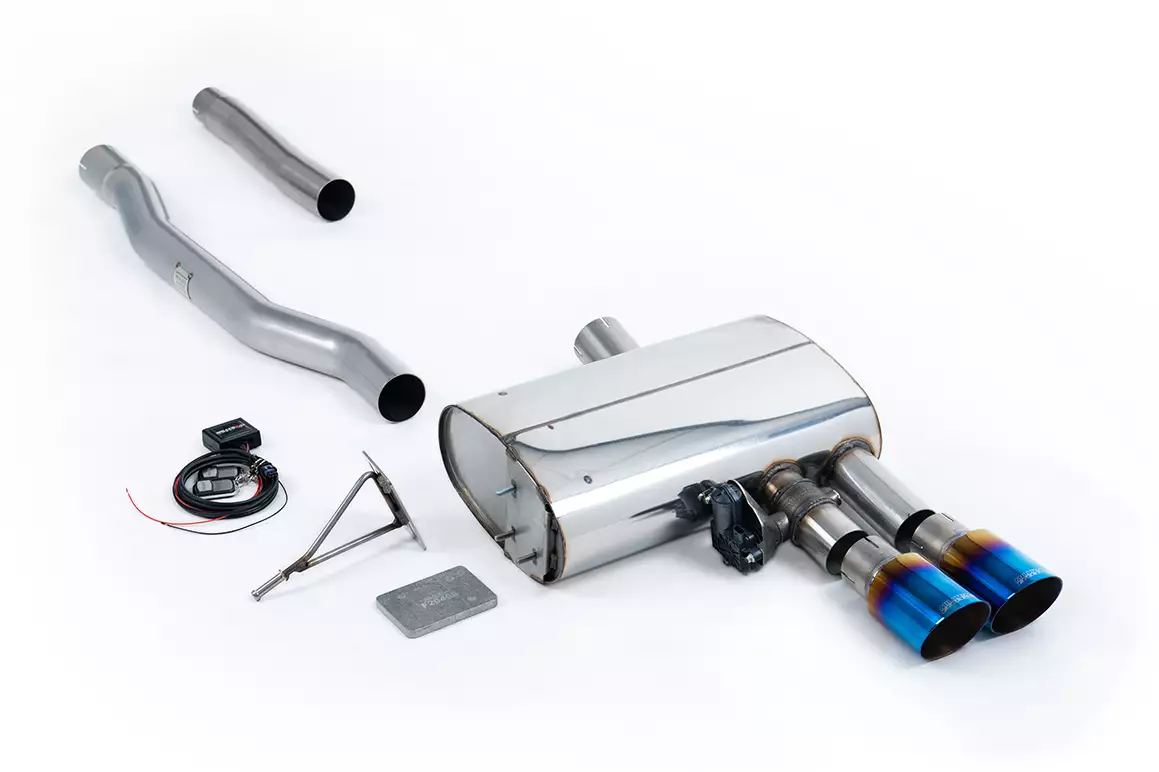 Valved OPF/GPF Back Exhaust System - (F56) Mini Cooper S 2.0 Turbo (UK and European Models) - LCI Only