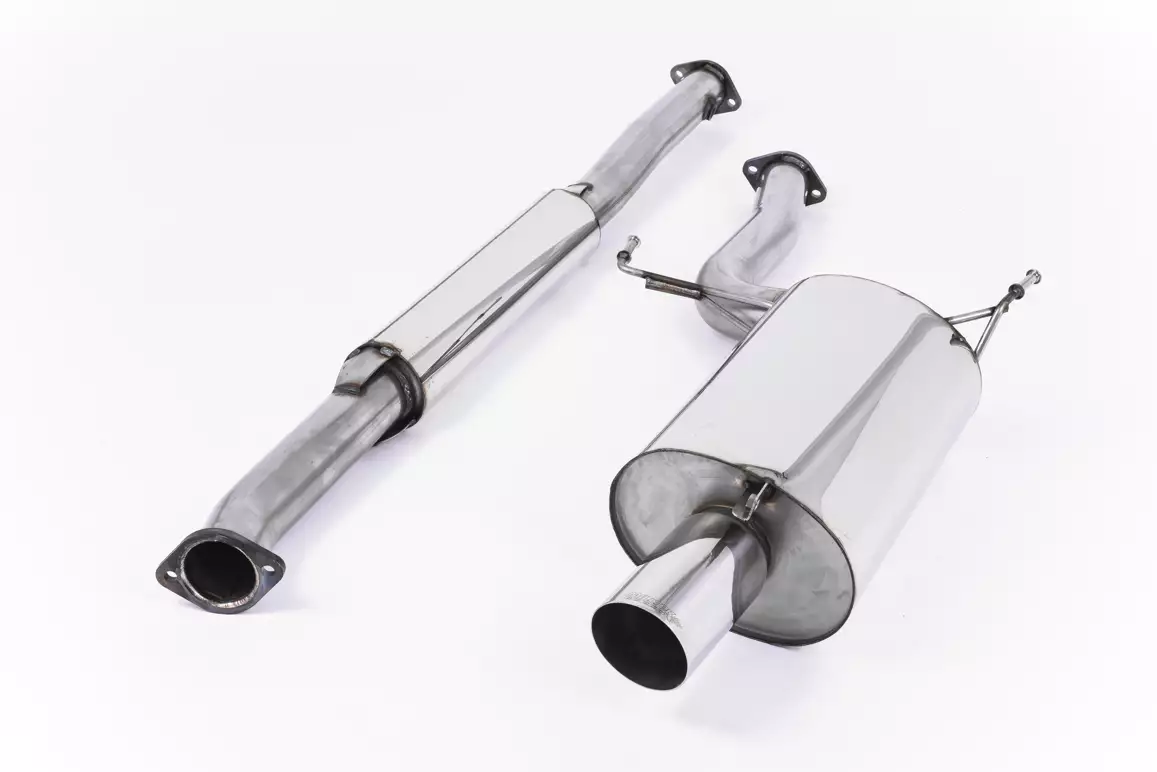 Cat Back Exhaust System with Polished Trim - 9/IX 2.0 Turbo