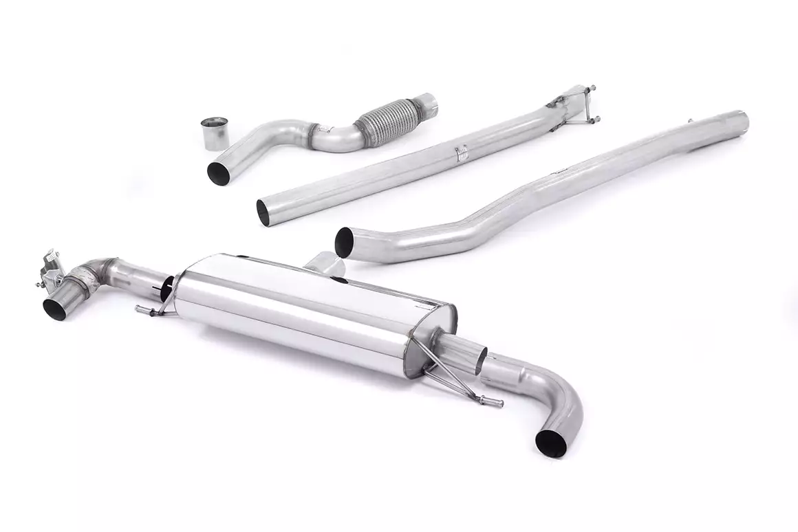 Cat-Back Exhaust System (Uses OE Trims) - A45 AMG 2.0 Turbo (W176)