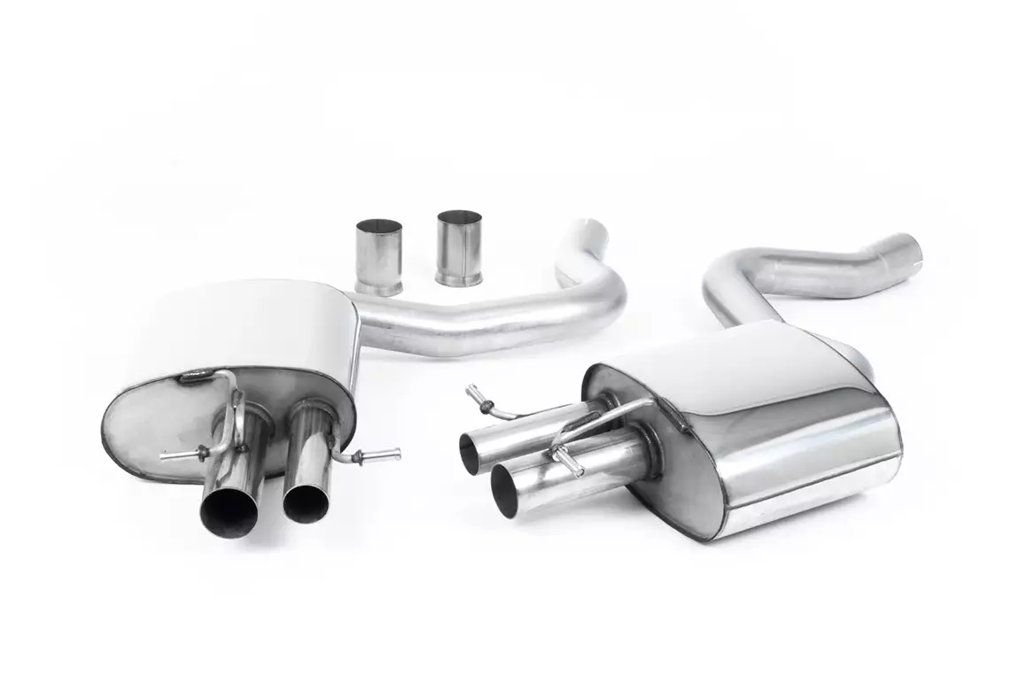 Rear Silencers System - C63 & C63 S (W205) Saloon 4.0 Bi-Turbo V8 (Non-GPF Equipped Models Only)