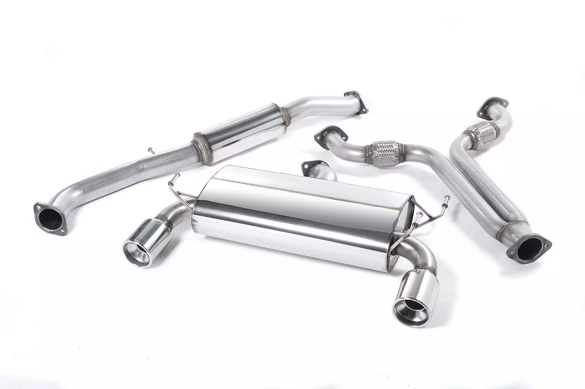 Cat-Back Exhaust System with Polished Trims - 3.5 V6