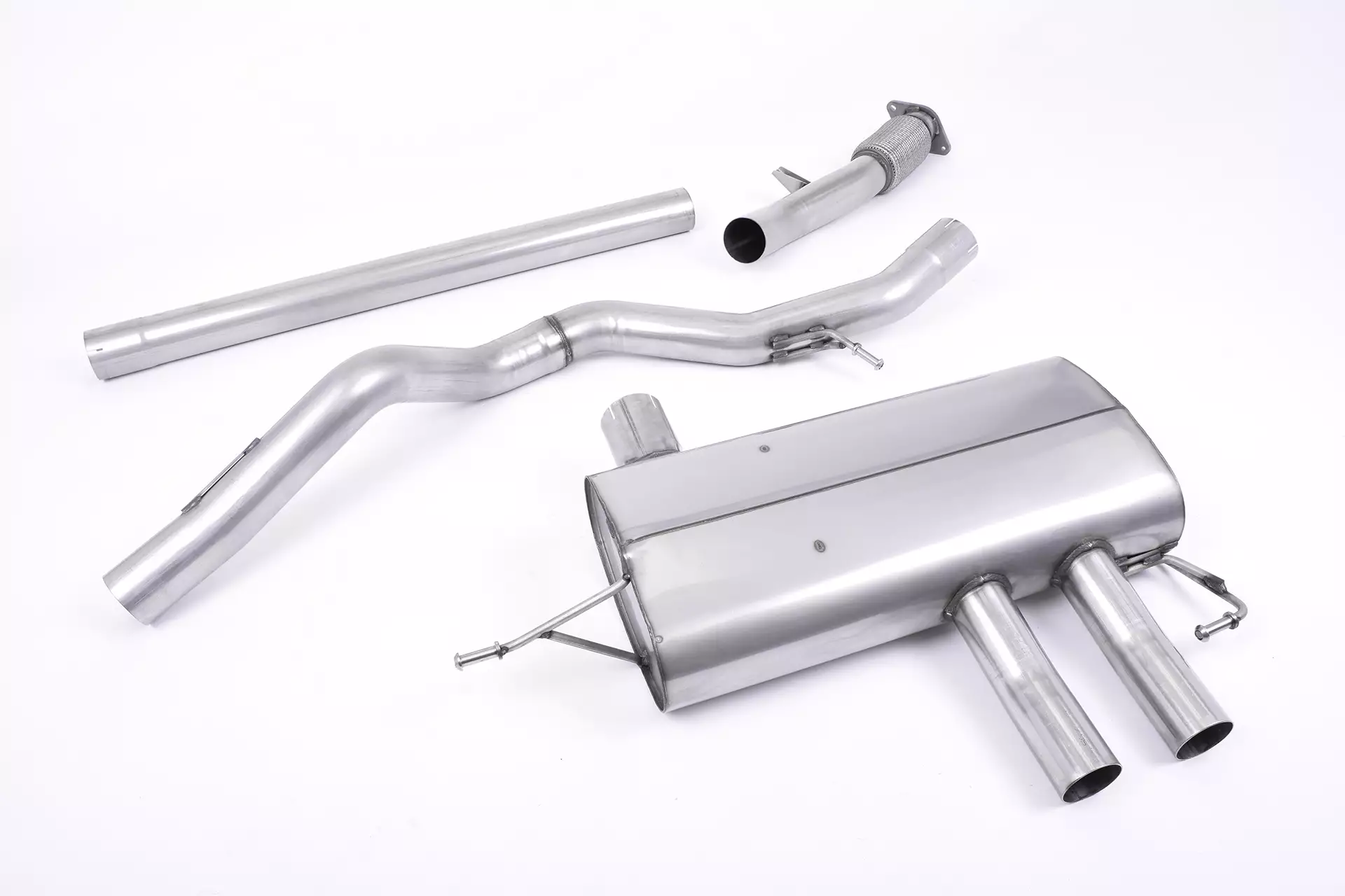 Cat-Back Exhaust System - Uses OE Tips - Renaultsport 280 (Non-OPF/GPF Models Only)