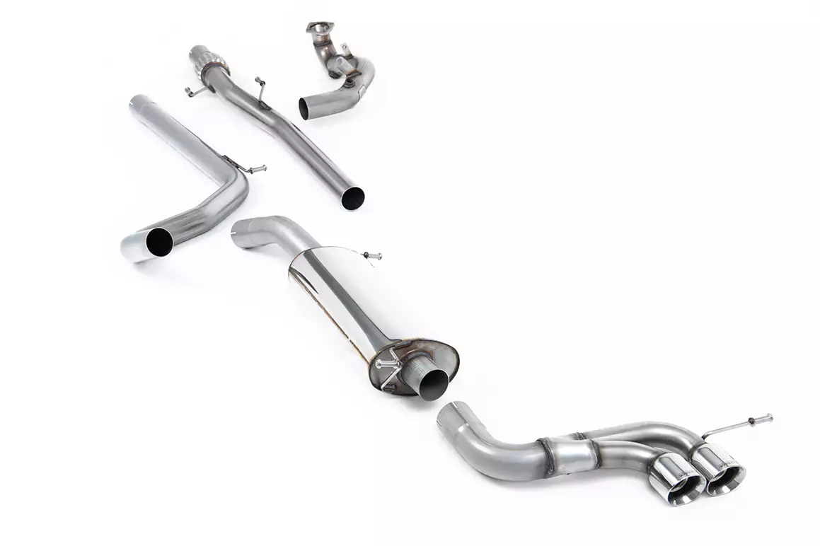 Turbo-Back Exhaust System with Catalyst Delete - Non-Resonated - Cupra / Bocanegra 1.4 TSI 180PS