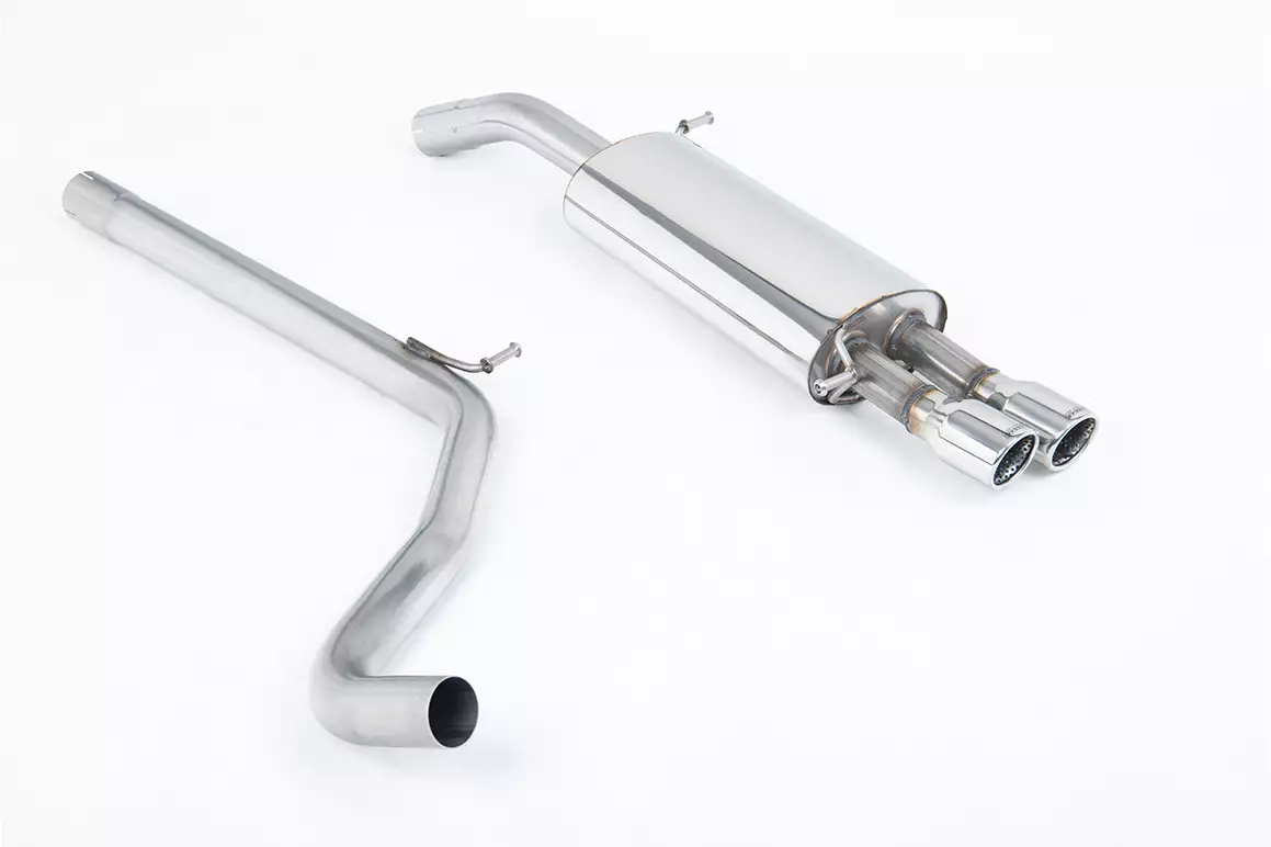 Cat-Back Exhaust System with Twin JET Trims - GTi 1.8T