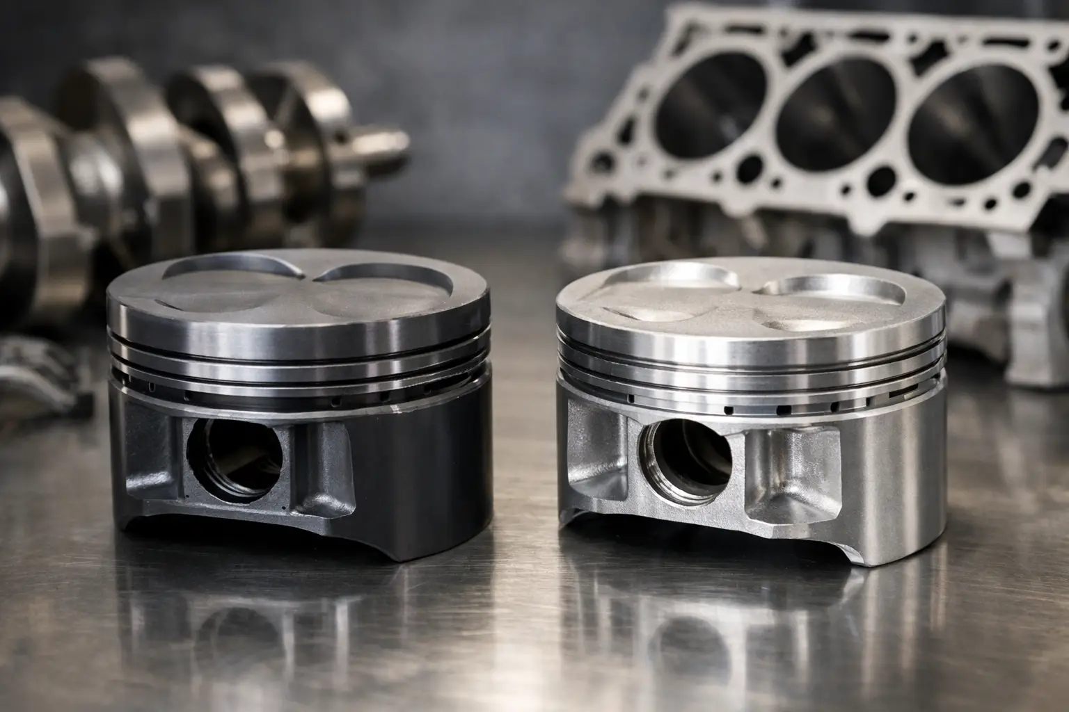 Forged Pistons Versus Cast for Performance Builds