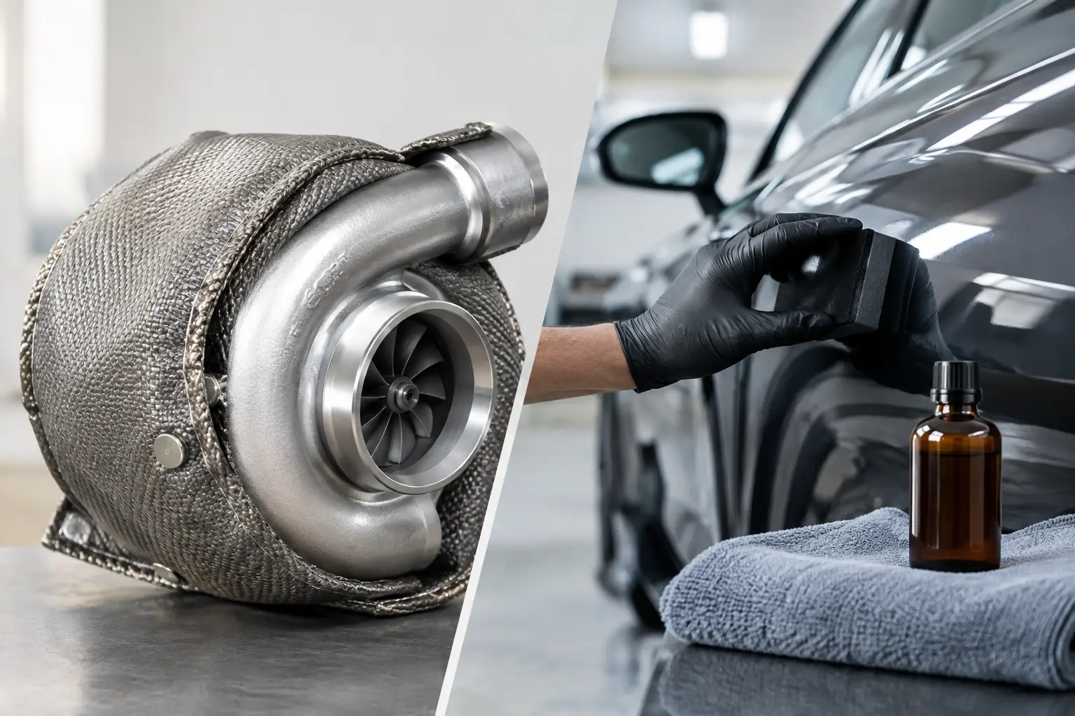 Turbo Blanket Versus Ceramic Coating Compared